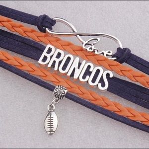 🏈 Broncos football bracelet 🏈